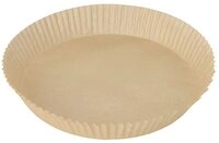 PAPSTAR Backpapier Backpapiere &Oslash; 23 cm, 4,5 cm braun f&uuml;r Hei&szlig;luftfritteusen...