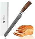 Wakoli Brotmesser EDIB Damastmesser I K&uuml;chenmesser Kochmesser I 23cm