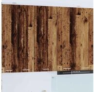 vidaXL H&auml;ngeschrank H&auml;ngeschrank mit T&uuml;r Altholz 40 x 31 x 100 cm Holzwerkstoff