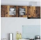 vidaXL Sideboard, K&uuml;chenschrank mit Regal Altholz 40 x 31 x 40 cm Holzwerkstoff