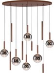 Paul Neuhaus LED Pendelleuchte BOWL, Memoryfunktion, LED fest integriert, Warmwei&szlig;,