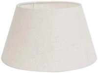 Light & Living Lampenschirm LIVIGNO, &Oslash; 30 cm, Cremewei&szlig;, Stoff, PVC,