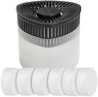 WENKO Luftentfeuchter Modell Prisma, f&uuml;r 40 m&sup3; R&auml;ume, mit 6 x 500 g