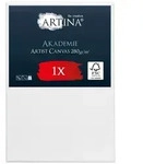 Artina Keilrahmen Keilrahmen Leinwand Akademie, 80x120cm, 100% Baumwolle...