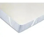 Matratzenauflage ZOLLNER, 100 x 200 cm, 100% Baumwolle, vom...