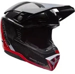 Bell Motocrosshelm Moto-10 Spherical Strike Motocross-Helm, bel&uuml;ftet rot S...