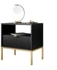 Lookway Nachttisch CORTADO GOLD S54, Breite 54 cm