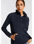 CMP Strickfleecejacke KNITTED MELANGE FLEECE WOMAN JACKET W&auml;rmeisolierend &...
