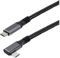 Maxtrack Maxtrack USB-Kabel USB 3.2 Gen2x2 USB-C&reg; Stecker 1 m Schwarz beidseit
