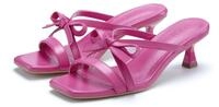 LSCN by LASCANA Pantolette Mule, Sandale, offener Schuh, in Karree-Form mit