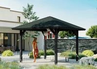 Skanholz Pavillon Cannes 1, 4-Eck, BxT: 374x374 cm