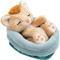 Nici Kuscheltier Sleeping Pets, L&ouml;we, 12 cm, im K&ouml;rbchen