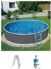my POOL BWT Rundpool HYPE 1 (Set, 3-tlg), in verschiedenen Gr&ouml;&szlig;en