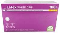 Medi-Inn Latexhandschuhe Latex White Grip Einmalhandschuhe wei&szlig; puderfrei AQL:...