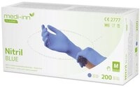 Medi-Inn Nitril-Handschuhe Nitril blue Einmalhandschuhe Big Box puderfrei blau...