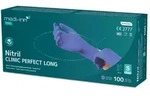 Medi-Inn Nitril-Handschuhe Clinic Perfect Blue Long Nitril-Einmalhandschuhe...