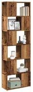 vidaXL B&uuml;cherregal 60 x 24 x 186 cm B&uuml;cherregal Raumteiler Altholz-Optik 60x24x186