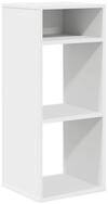 vidaXL B&uuml;cherregal B&uuml;cherregal Wei&szlig; 34x31x80 cm Holzwerkstoff, 1-tlg.