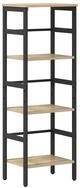 vidaXL B&uuml;cherregal B&uuml;cherregal Sonoma-Eiche 40 x 29,5 x 115 cm Holzwerkstoff,