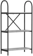 vidaXL B&uuml;cherregal B&uuml;cherregal Graues Sonoma 60 x 30 x 109 cm Holzwerkstoff,...