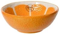Kaemingk M&uuml;slischale CITRI, &Oslash; 15 cm, Orange, Wei&szlig;, Dolomit, (1-tlg), in Form...