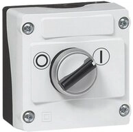 BACO Schalter BACO 224216 LBX12510 Drehschalter im Geh&auml;use Schwarz, Grau...
