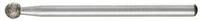 Pferd Schleifstift PFERD TOOLS CBN-Schleifstift Kugel &Oslash; 4,0mm Schaft-&Oslash; 3 mm...
