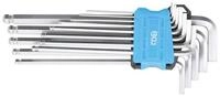 BGS technic Schraubendreher BGS Winkelschl&uuml;ssel-Satz extra lang