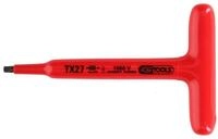 KS Tools Stiftschl&uuml;ssel, T-Griff-Torx mit Schutzisolierung, T40, 200 mm