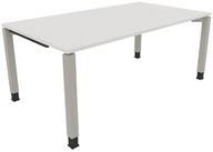 Soennecken Schreibtisch Schreibtisch Vierfu&szlig; Quadratrohr B1800xT1000xH680-820