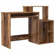 vidaXL Schreibtisch Schreibtisch Altholz 120,5 x 44 x 88,5 cm Holzwerkstoff (1-St)