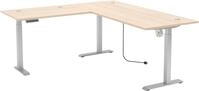 Innostyle Schreibtisch Schreibtisch Santorin, 185/72/173 cm (B/H/T) (1-St), mit