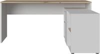 FORTE Eckschreibtisch Contra Costa, B/H/T 160/73,5/128 cm, &Uuml;ber-Eck-L&ouml;sung