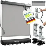 tillvex Senkrechtmarkise tillvex&reg; Senkrechtmarkise Au&szlig;enrollo Sichschutz Balkon