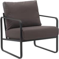 CLP Loungesessel Manea, gepolstert, mit Metallgestell