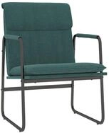 vidaXL Sessel Loungesessel Dunkelgr&uuml;n 55x64x80 cm Stoff (1-St)