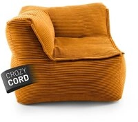 Lumaland Sitzsack Lumaland Sitzsack-Sofa Modular Cord 81x81x70cm Ecke links,...