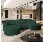 Masseno Ecksofa VEZZO mit Schlaffunktion U-Form, Sofa mit Bettkasten