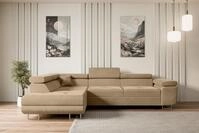 ALTDECOR Ecksofa GUSA-L, Couch mit Schlaffunktion, Wohnzimmer - Wohnlandschaft,