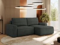 MKS M&Ouml;BEL Ecksofa BELLUNO, L-f&ouml;rmige Ecke, Armlehnen, Wellenfedern, L-form Ecksofa