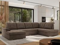 MKS M&Ouml;BEL Ecksofa MADRITO U, set, Sofa U-form, mit Schlaffunktion und Bettkasten,