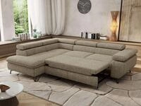 MKS M&Ouml;BEL Ecksofa PABLO L, Set, HR35-Schaum, Metallbeinen, Wellenfedern, L-form,