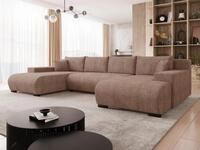 MIRJAN24 Wohnlandschaft Nojan, mit Schlaffunktion und Bettkasten, 351x191x80,...