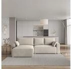 Masseno Ecksofa FORIL mit Schlaffunktion L-Form, Sofa mit Bettkasten