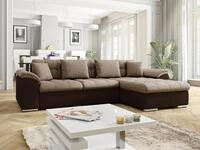 MIRJAN24 Ecksofa Diana, mit Schlaffunktion und zwei Bettkasten, mit Kissen-Set,