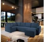 Masseno Ecksofa NORENA mit Schlaffunktion U-Form, Sofa mit Bettkasten