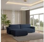 Masseno Ecksofa TURIN mit Schlaffunktion L-Form, Sofa mit Bettkasten