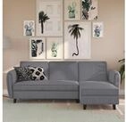 Dorel Home Ecksofa Perry, L-Form, R&uuml;ckenlehne, verschiedene Farbvarianten,...
