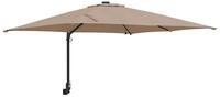 vidaXL Sonnenschirm Garten-Sonnenschirm Taupe 248,5 x 247,5 x 160 cm