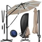 KESSER Ampelschirm, Sonnenschirm SUN Rund XL &Oslash;330 cm 360&deg; Drehbar inkl....